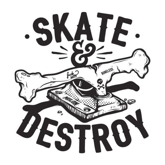 Thrasher presents skate and destroy