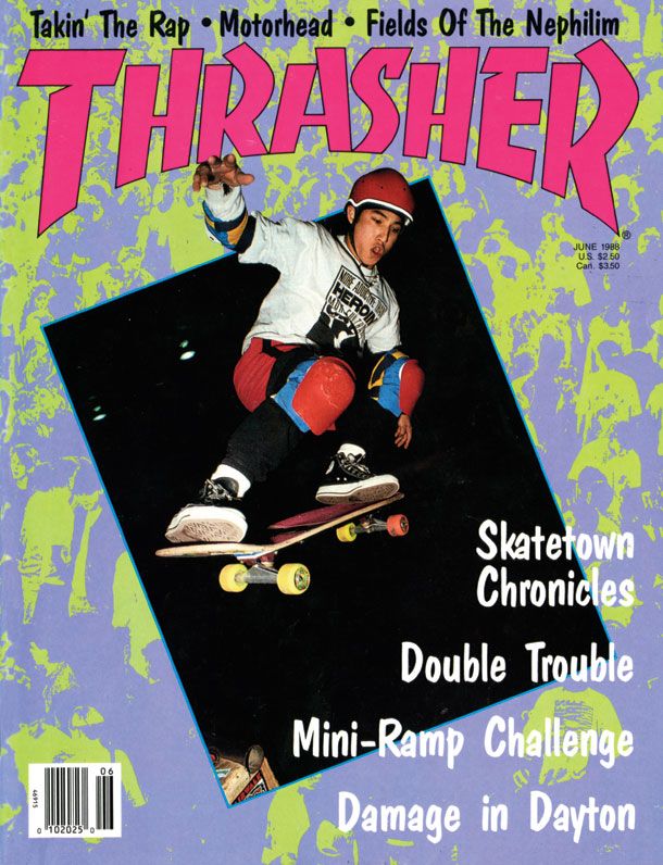 Thrasher skate and destroy font